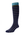 HJ Hall Womens Cotton Striped Welly Socks