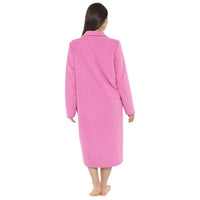 Undercover Womens Zip Fleece Dressing Gown