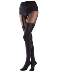 Pretty Polly Womens Suspender Tights