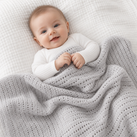 Babytown Cotton Cellular Blanket