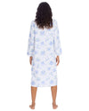 Countess Christie Womens Long Sleeve Floral Cotton Nightie