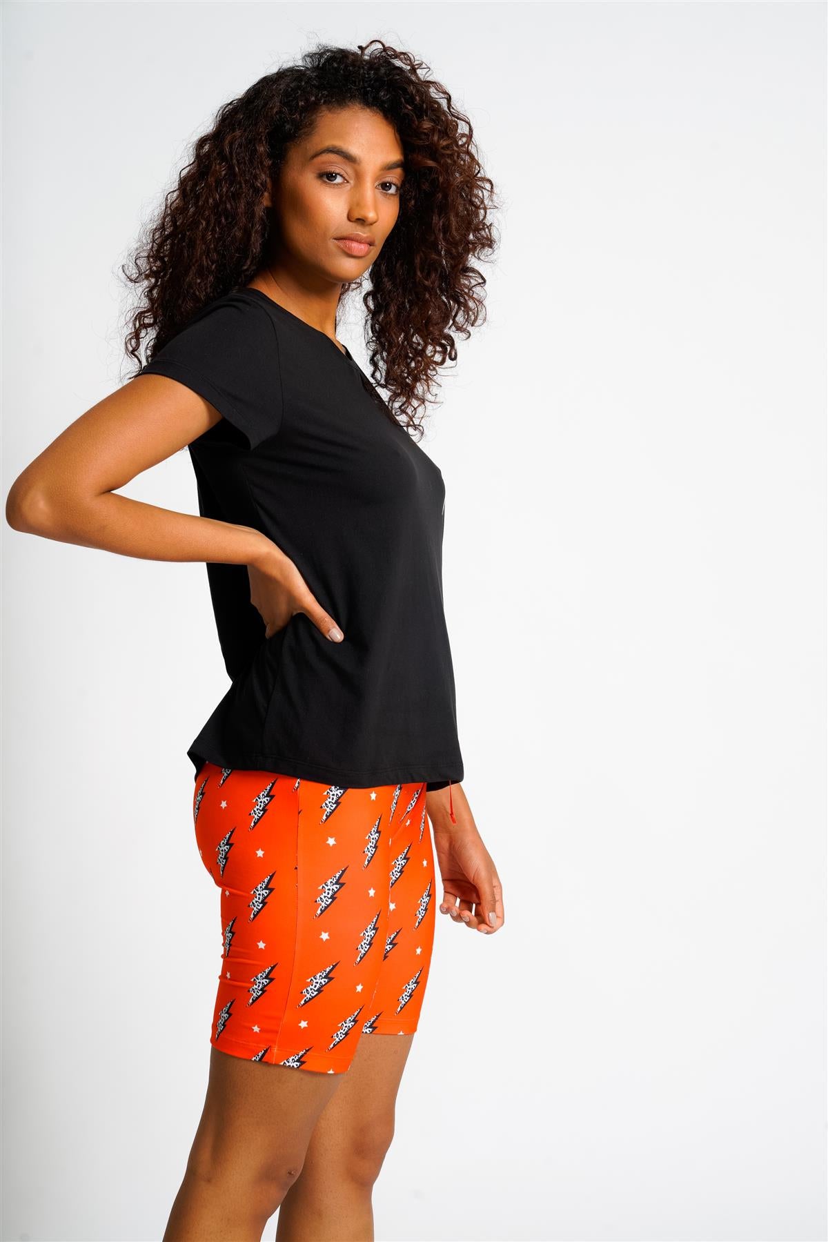 Loungeable Womens Lightning Bolt Short Pyjamas