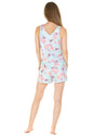La Marquise Womens Silkyknit Summer Garden Short Pyjamas