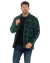 Storm Ridge Mens Quilt Lined Check Jacket