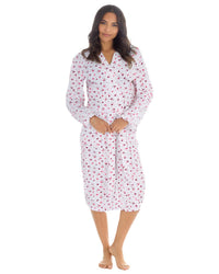 Cottonique Womens Cotton Floral Kimono Wrap
