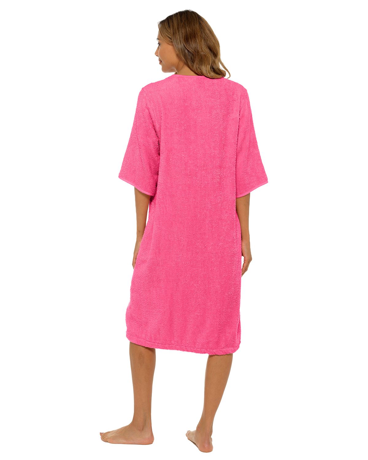 Pink Zip Up Dressing Gown Pink Zip Up Dressing Gown Matalan