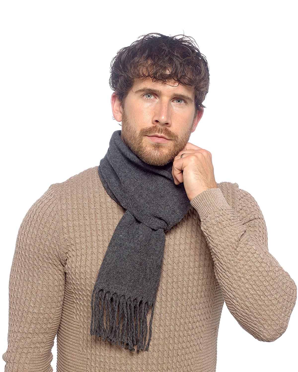 Tom Franks Mens Tassel Scarf
