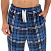 Cargo Bay Mens Polished Fleece Check Pyjamas