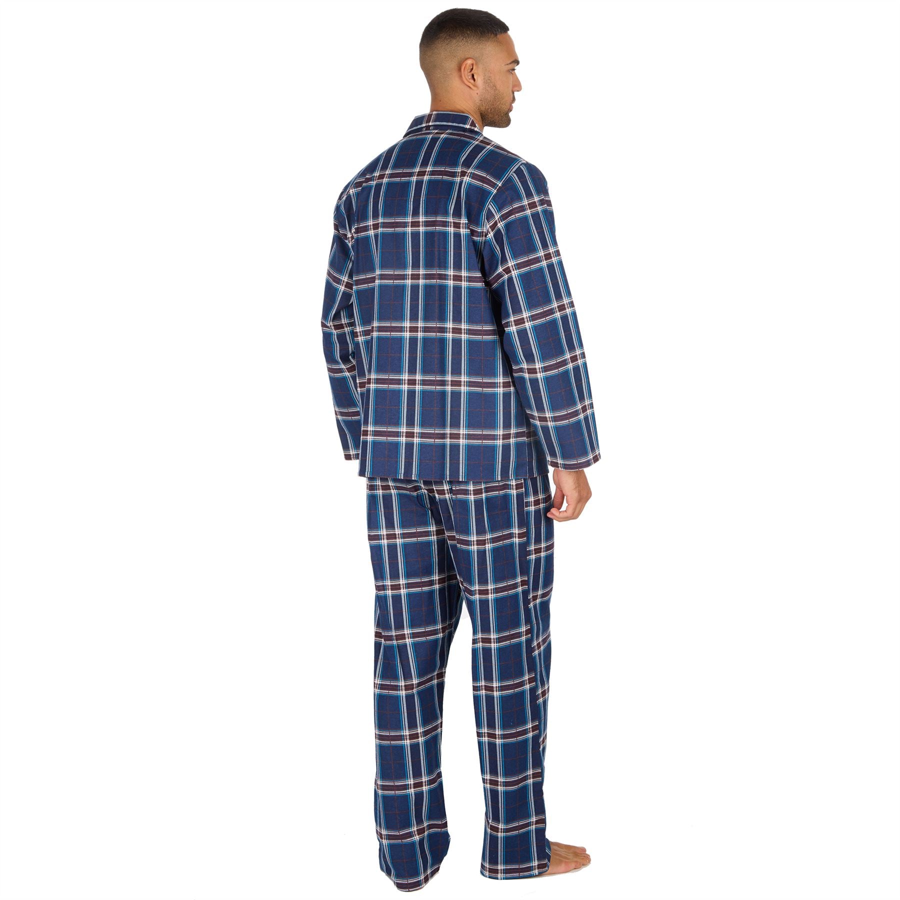 Cargo Bay Mens Flannel Check Pyjamas – Slumber Hut