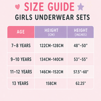 Girls Crop Top and Knicker Set