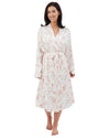 Indigo Sky Womens Watercolour 40" Satin Wrap