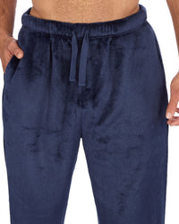 Cargo Bay Mens Polished Fleece Plain Pyjama Set