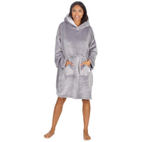 Huggable Adults Plush Fleece Oversized Snuggle Hoodie