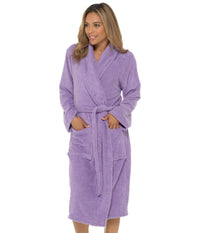 Slumber Hut Womens Wrap Towelling Dressing Gown