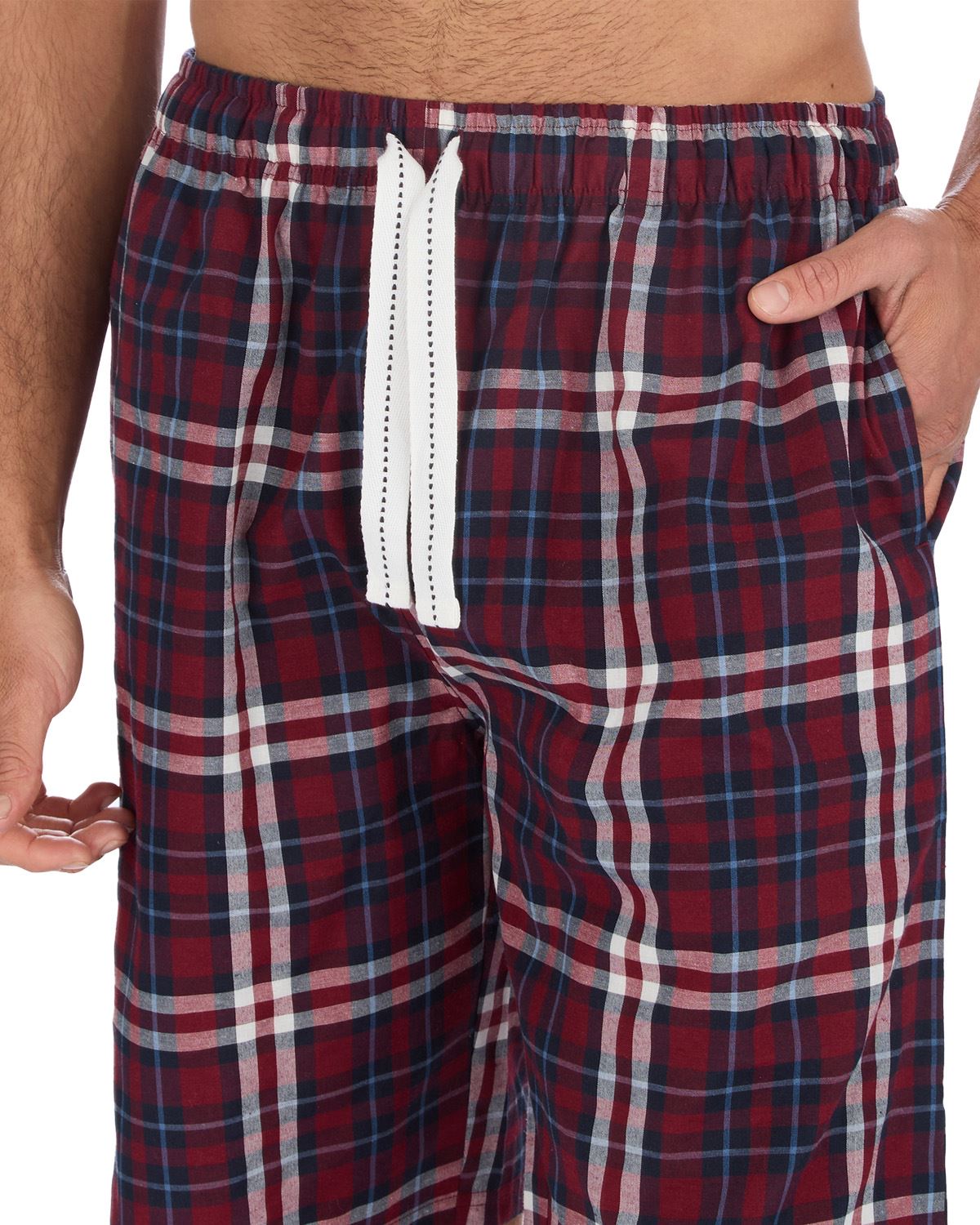 Cargo Bay Mens Check Lounge Shorts