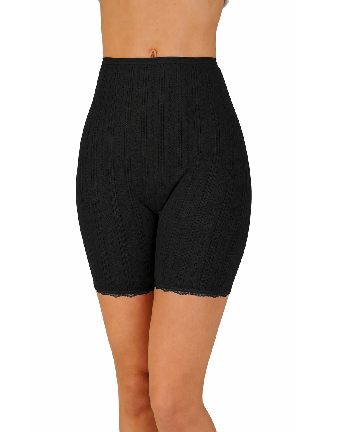 Slenderella Womens Seamless Brushed Thermal Pantee