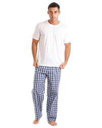 Haigman Mens Cotton Rich Short Sleeve Pyjamas