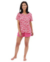 Indigo Sky Womens Bamboo Print Short Pyjamas