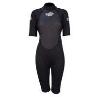 TWF Womens 2.5mm Turbo Shortie Wetsuit
