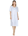 La Marquise Womens 'Rose Print' Short Sleeve Nightie