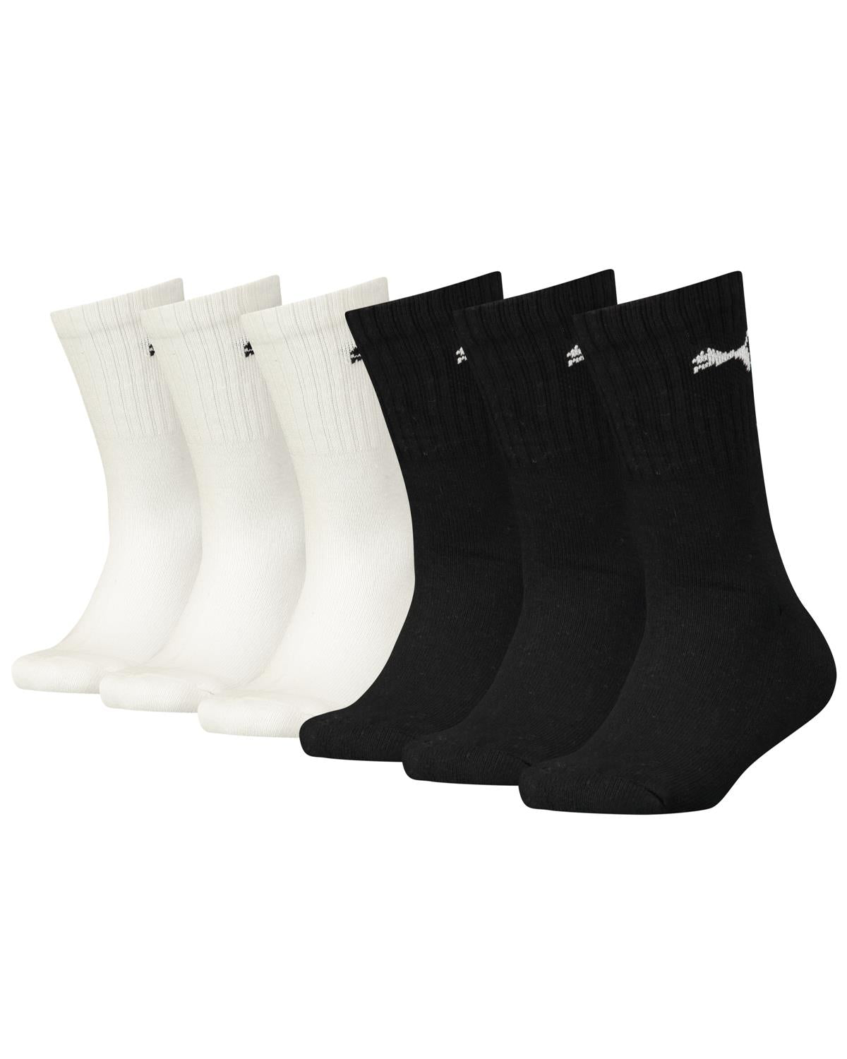 Puma 6 Pack Kids Regular Crew Socks