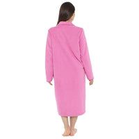 Undercover Womens Zip Fleece Dressing Gown
