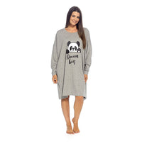 Slumber Party Womens Oversized Sleep T-Shirt