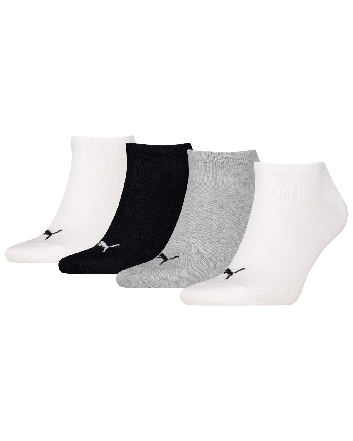 Puma Unisex 4 Pack Sneaker Socks