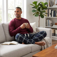 Cargo Bay Mens Flannel Lounge Set