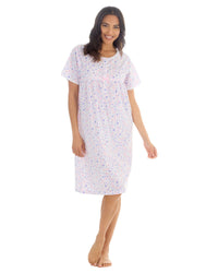 Countess Christie Womens Short Sleeve Woven Nightie