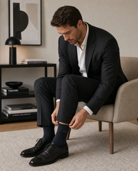 Calvin Klein Mens 2 Pack Dress Socks