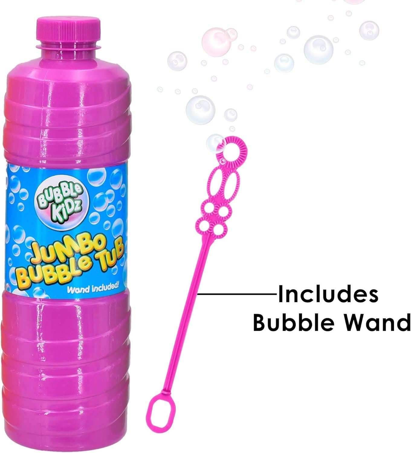 Bubble Kidz Bubble Bazooka Toy and Jumbo Bubble Tub