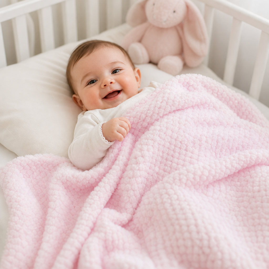 Babytown Waffle Fleece Blanket