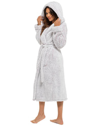 Womens Snowtip Fleece Dressing Gown
