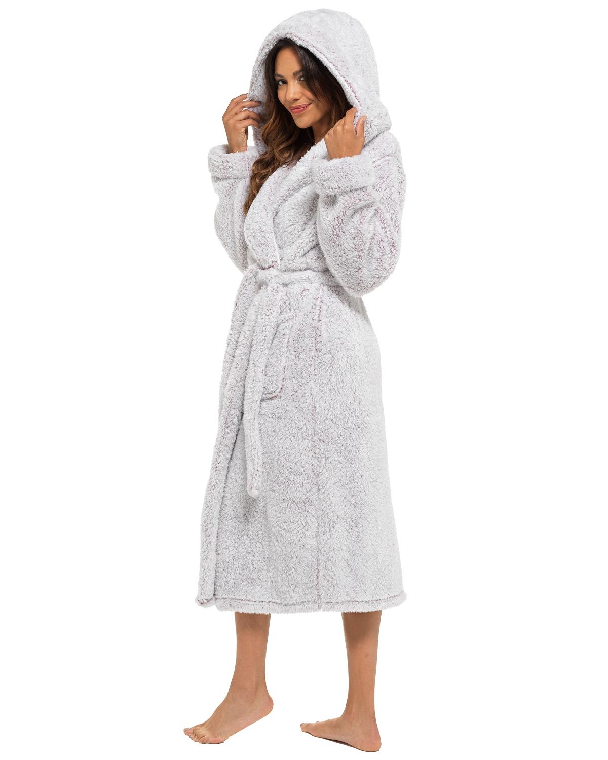 Womens Snowtip Fleece Dressing Gown