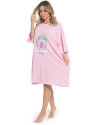 Slumber Party Womens Oversized Sleep T-Shirt