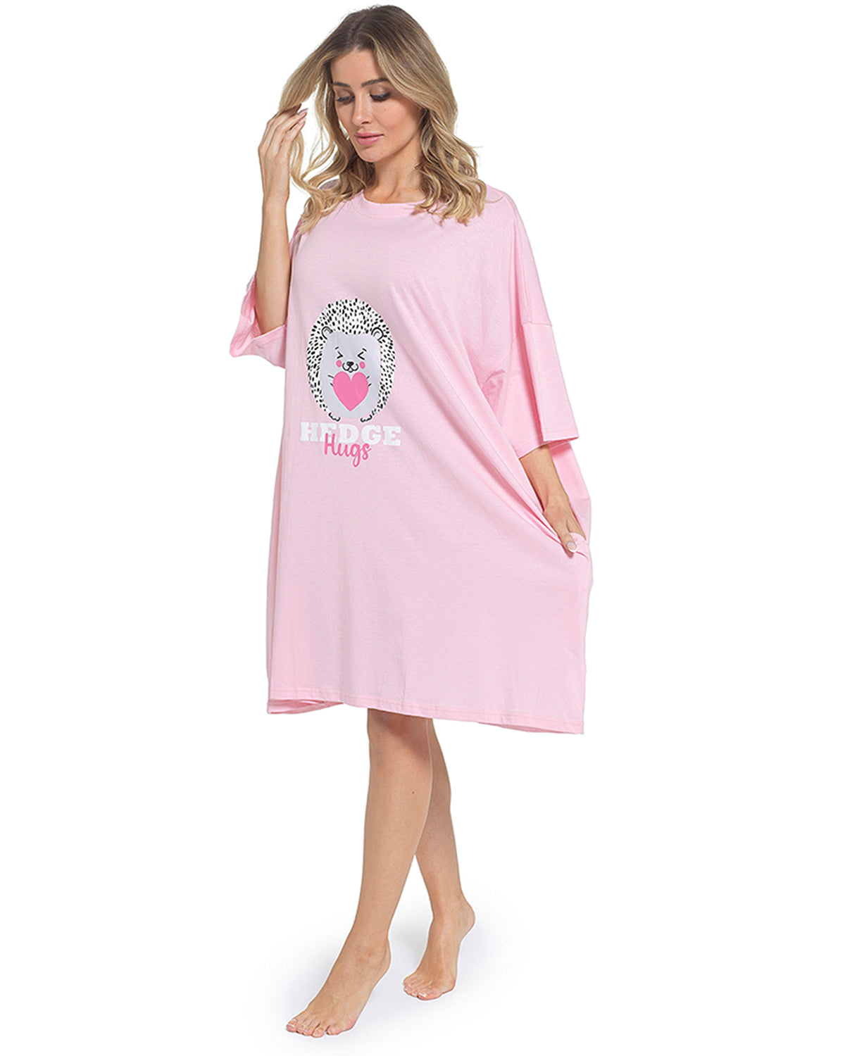 Slumber Party Womens Oversized Sleep T-Shirt