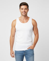 Slumber Hut Mens 6 Pack 100% Cotton Jersey Vests
