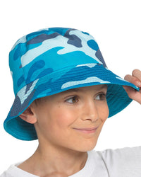 Kids Reversible Printed Bucket Hat