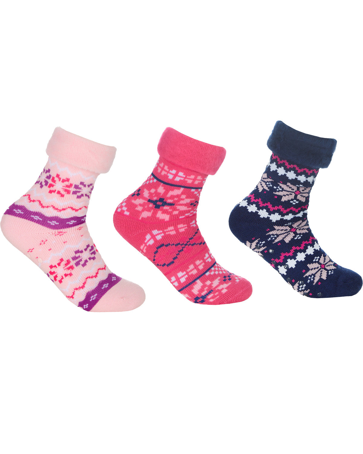 Forever Dreaming Womens 3 Pairs Cosy Bed Socks