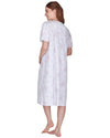 La Marquise Womens 'Floral Breeze' Short Sleeve Nightie
