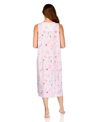 La Marquise Womens 'Watercolours' Sleeveless Nightie