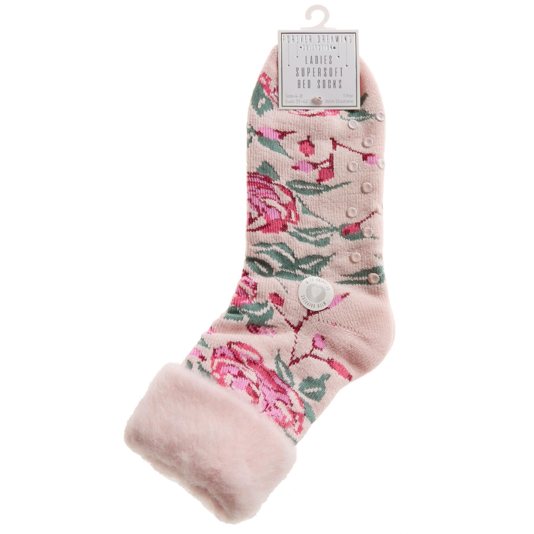 Forever Dreaming Womens 3 Pairs Cosy Bed Socks