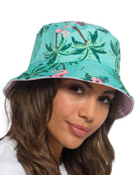 Foxbury Womens Reversible Bucket Hat