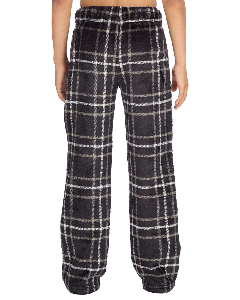 Cargo Bay Boys Polished Fleece Check Lounge Pants