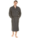 Haigman Mens Brushed Cotton Dressing Gown