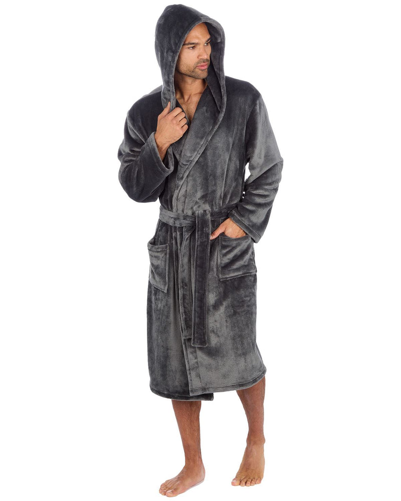 Cargo Bay Mens Hooded Dressing Gown