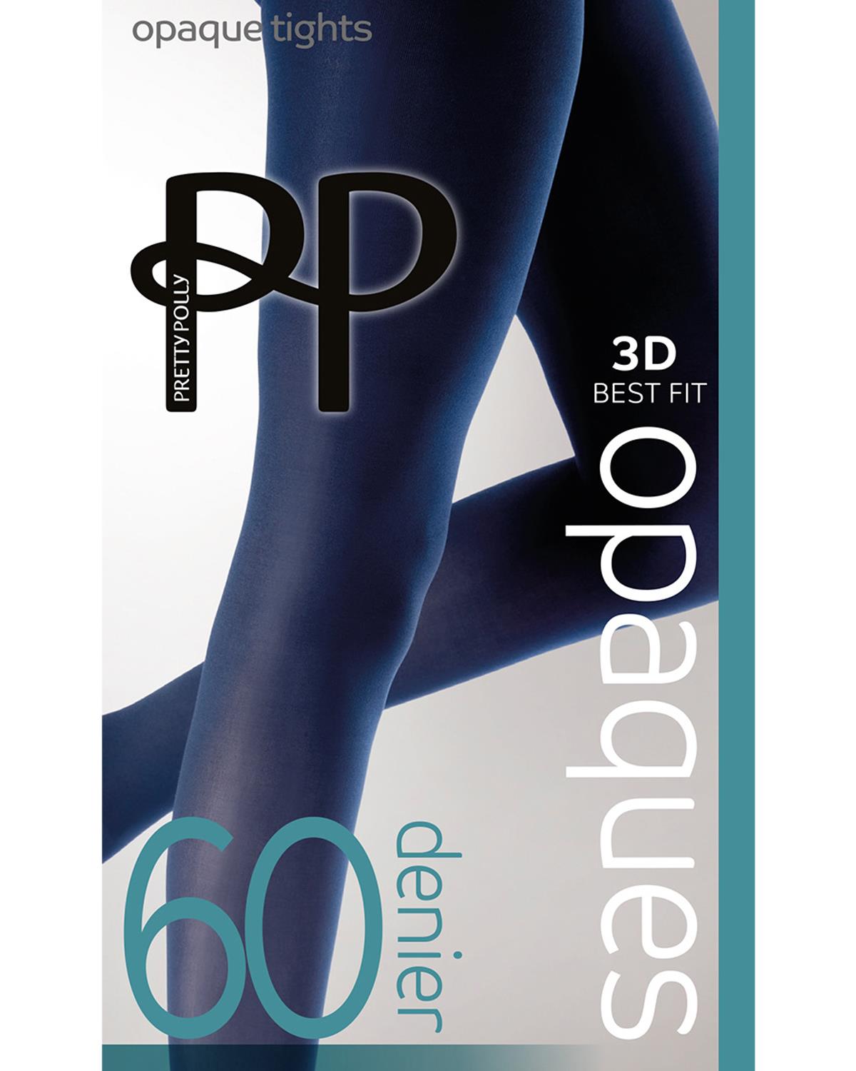 Pretty Polly Womens 60 Denier Opaque Tights
