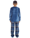Cargo Bay Boys Polished Fleece Check Pyjamas