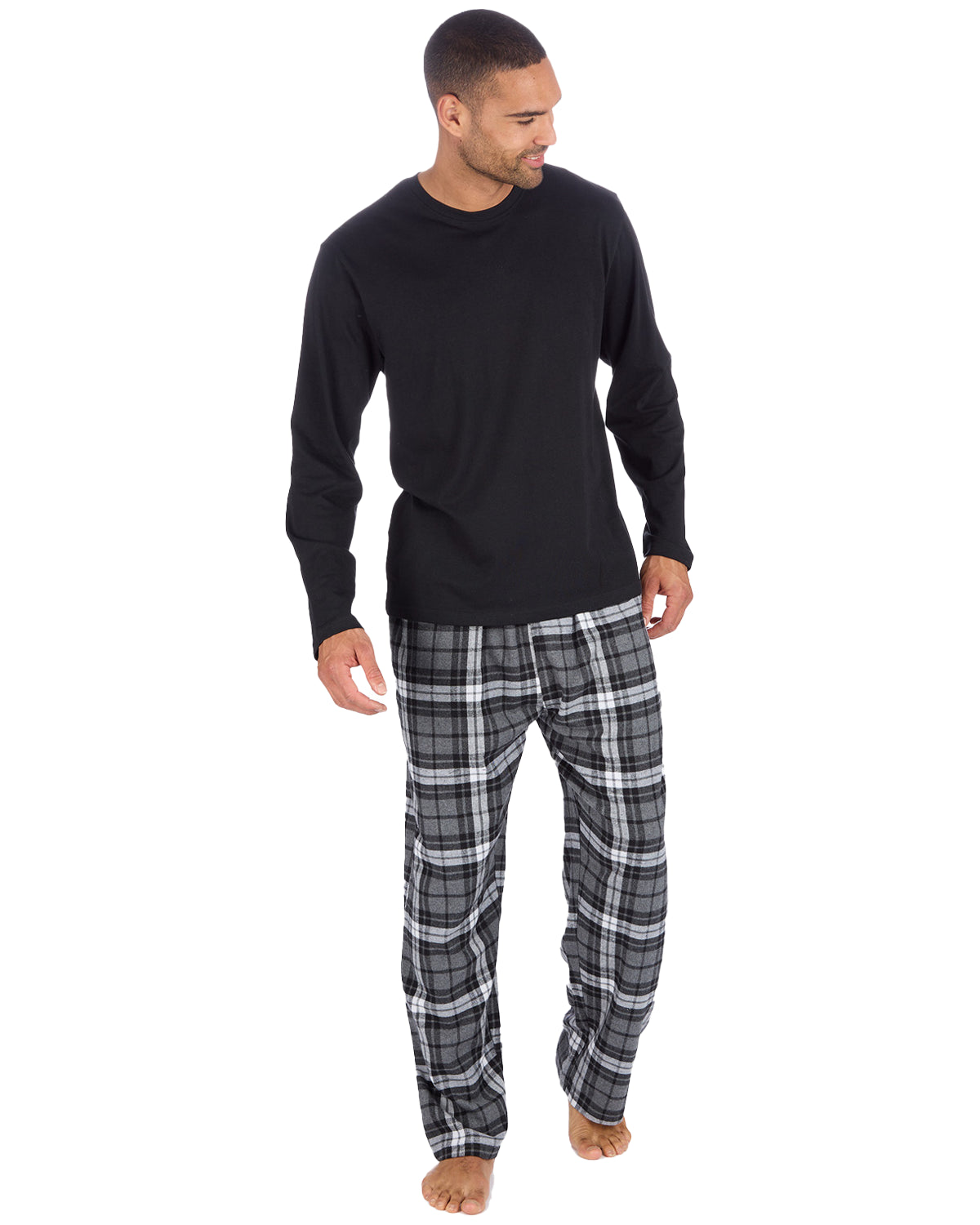 Cargo Bay Mens Flannel Lounge Set